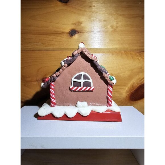 Christmas Stocking Holder Hanger CANDY SWEET GINGERBREAD HOUSE PEPPERMINT 5” - Picture 4 of 12